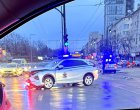 Катастрофа с джип на Столична община под Моста на влюбените при НДК 