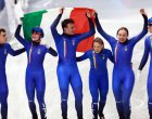 Италия спечели златото в смесената щафета в шорттрека на Олимпиадата