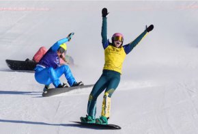 Джози Баф от Австралия спечели злато в женския сноуборд крос