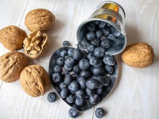 Шепа орехи и чаша боровинки подобряват паметта и намаляват мозъчния оксидативен стрес