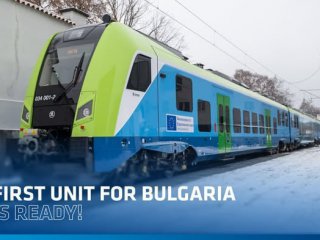 Първият чисто нов Skoda влак идва на 16 март