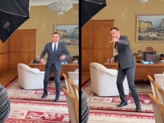 Кметът денси в кабинета: ВИДЕО НА ДЕНЯ  