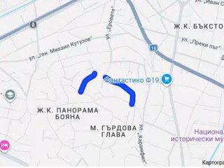 Ул. Абанос между Прохлада и Кутузов: Улиците на София