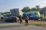 Пътнически влак удари тир на прелез във Враца