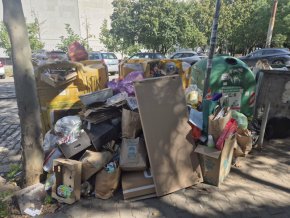 

ВИС-монополистът на боклука не чисти Лозенец и на двойна цена: ФОТО НА ДЕНЯ