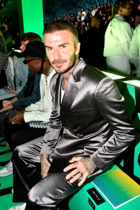 Гришо и Нина Добрев на синия килим на Dior в Маями