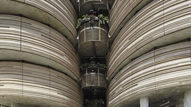 Иновативна университетска сграда без ъгли - Сингапур