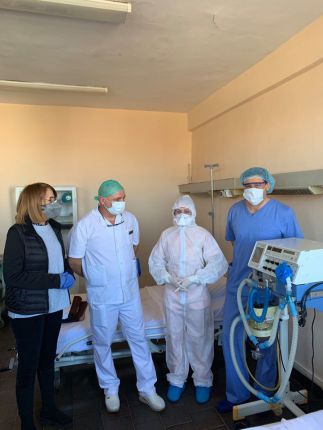 И в Първа градска болница лекуват пациенти с Ковид 19