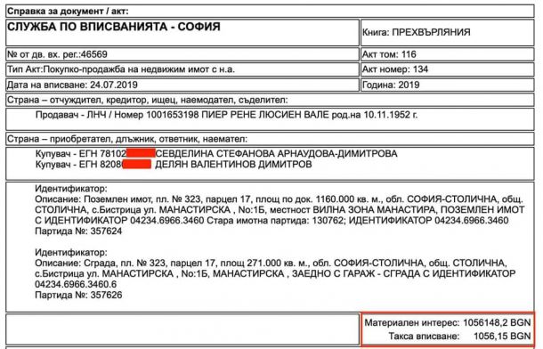 210 000 лв. не излизат при къщата на Шехеразада, ПР-ът на премиера без декларации в КПКОНПИ за последните 2 г.