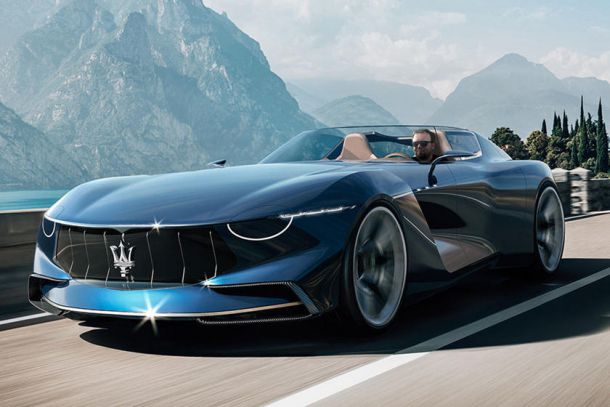 Maserati GranTurismo Targa изглежда убийствено