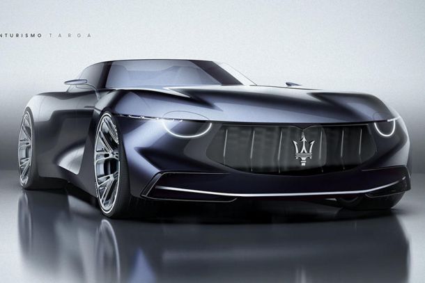 Maserati GranTurismo Targa изглежда убийствено