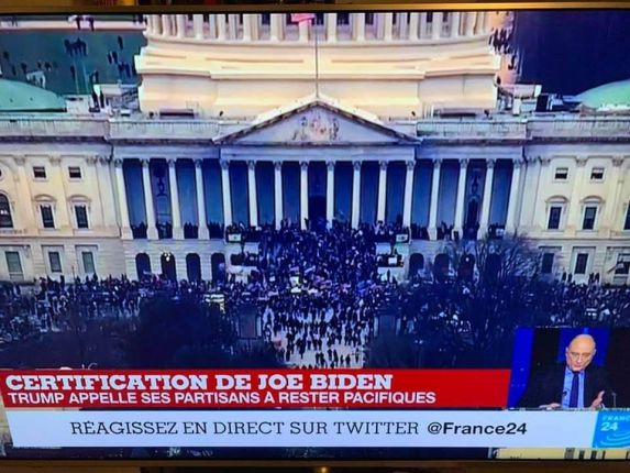 Протестът влезе в US парламента