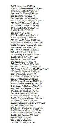 Байдън е негоден за президент, не е добре: 124 US генерали и адмирали О.Р.
