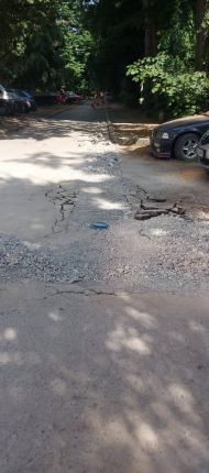 „Готово” е, но никак не е хубаво: Ремонт от кмета на Кр.село заради незаконен блок