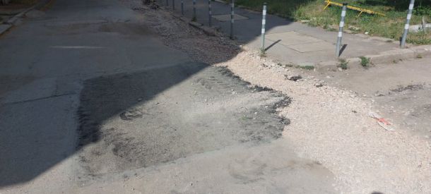 „Готово” е, но никак не е хубаво: Ремонт от кмета на Кр.село заради незаконен блок