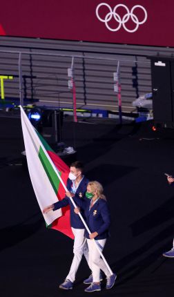 Българските олимпийци на откриването на Токио 2020