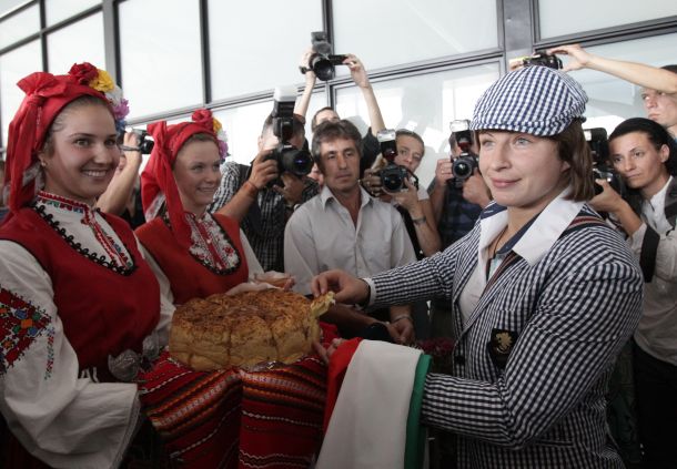 Посрещане на българските олимпийци