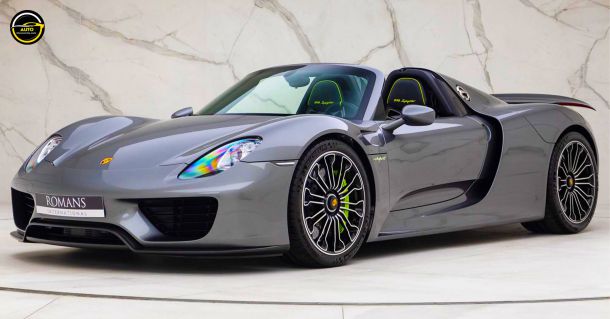 Метеорно сив металик Porsche 918 Spyder