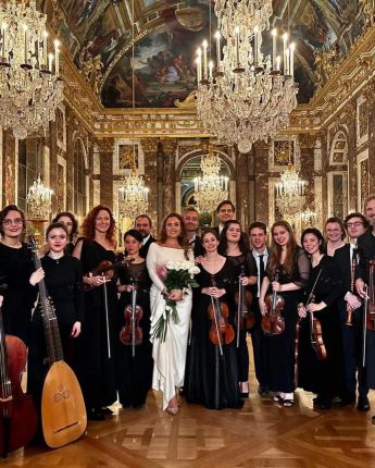 Соня Йончева благодари за концерта си във Версай