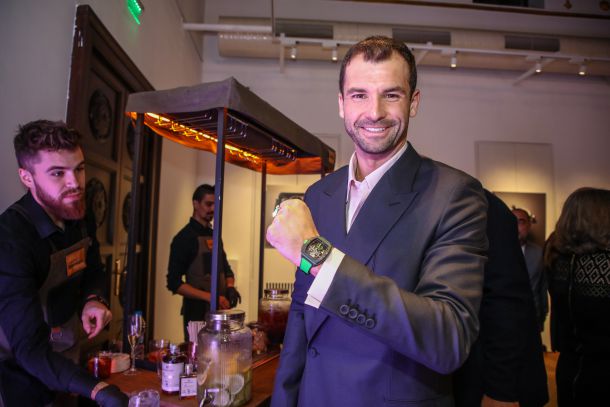 Bianchet представи часовника Flying Tourbillon Grande Date в София с Григор Димитров