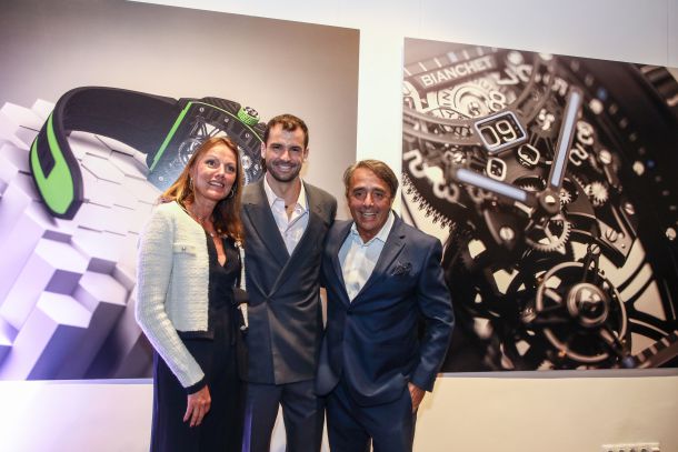 Bianchet представи часовника Flying Tourbillon Grande Date в София с Григор Димитров