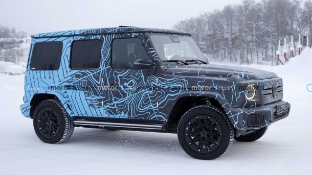Mercedes с нова електрическа G-класа