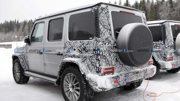 Mercedes с нова електрическа G-класа