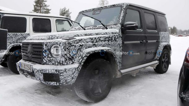 Mercedes с нова електрическа G-класа