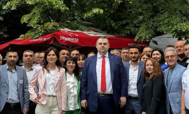 Делян Пеевски, председател на ДПС, посети Шумен