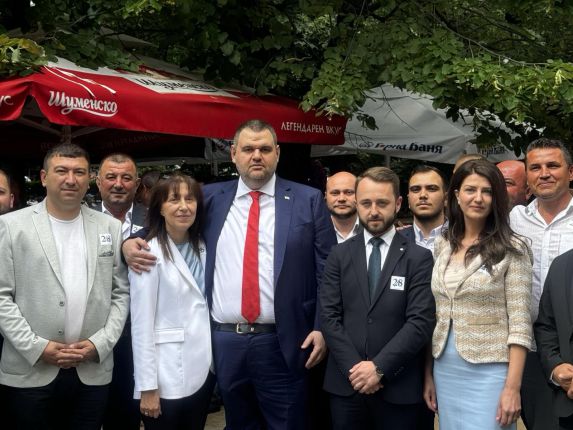 Делян Пеевски, председател на ДПС, посети Шумен