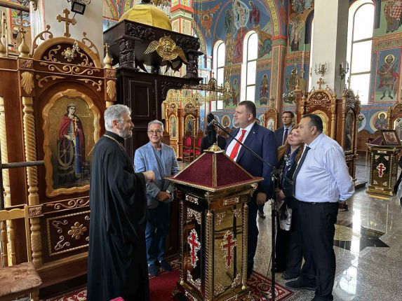 Делян Пеевски, председател на ДПС, посети Шумен