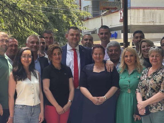    Делян Пеевски, председател на ДПС, посети Търговище