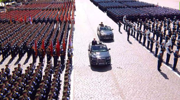  Русия празнува 80-годишнината от победата над нацистка Германия