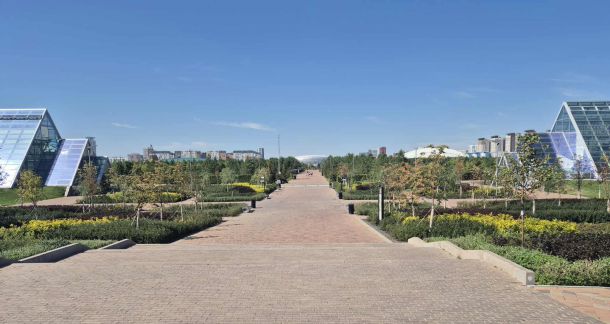 Астана: от парк в парк в град - галерия на съвременната архитектура