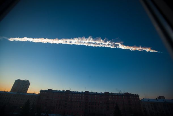 Метеоритен дъжд в Русия