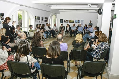 Кметът на София Йорданка Фандъкова откри изложбата посветена на бомбардировките от Втората световна