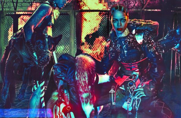  Риана като кралица на Апокалипсиса за W Magazine