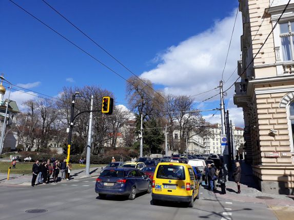 Ден на задръстванията в сърцето на София
