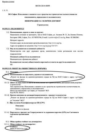 НАП-София не е имал право да даде поръчки за 177 233 лв. на кметската фирма Интерхолд