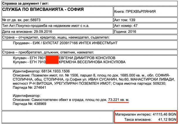   Дриймтиймът на Д. Добрев в Апартаментгейт с рекордно евтини жилища