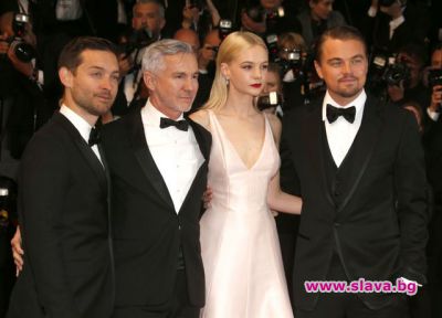 slava.bg : Tobey Maguire, director Baz Luhrmann, actors Carey Mulligan and Leonardo Di Caprio